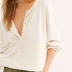 Free People We the free back at it Henley L